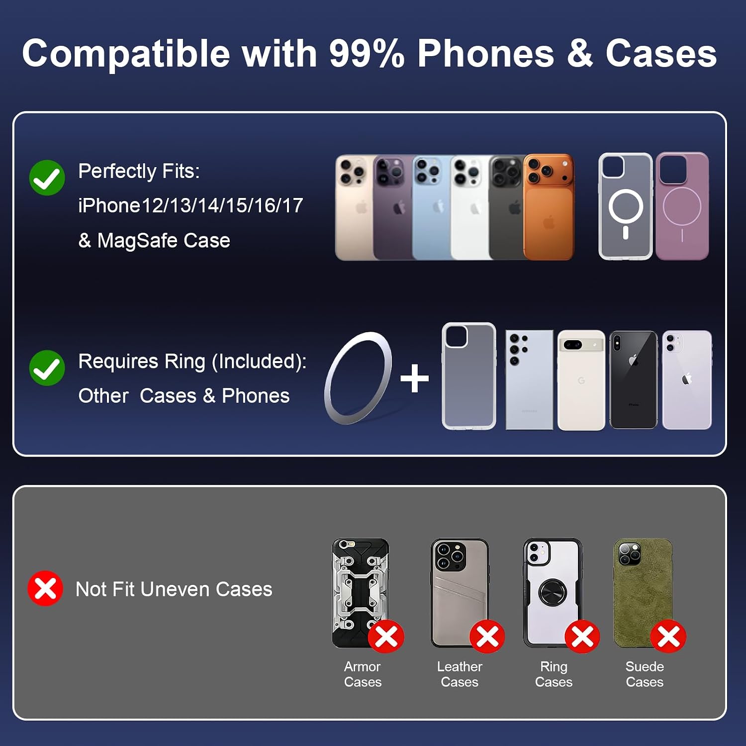 Thumbnail 4 de RUAMUAFLY 2026 Magnetic Car Phone Holder 2414 gf