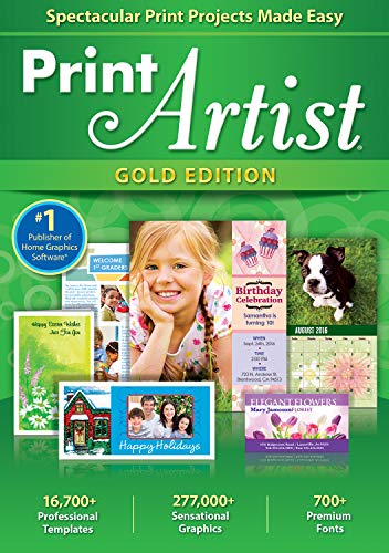 Detalle de Print Artist Gold 25 for PC Download by Avanquest