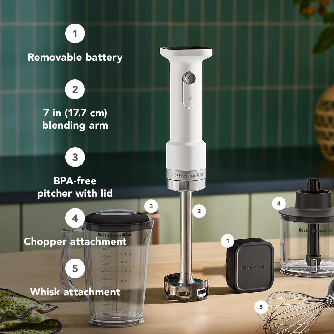 Thumbnail 2 de KitchenAid Cordless Hand Blender KHBRV75