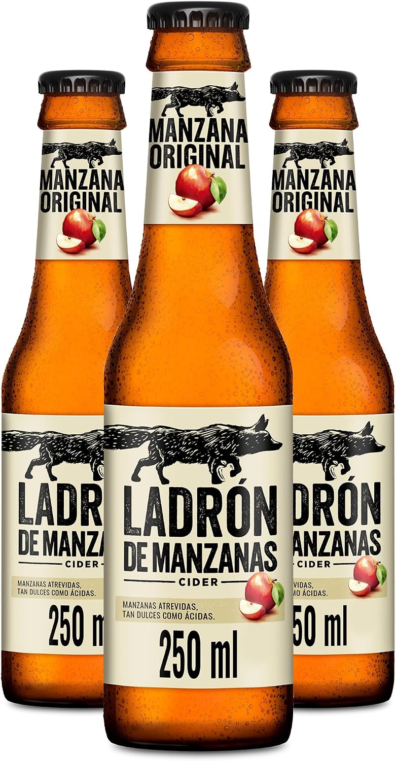 Detalle 2 de Ladrón de Manzanas Cider Pack de 24 Botellas 🍏
