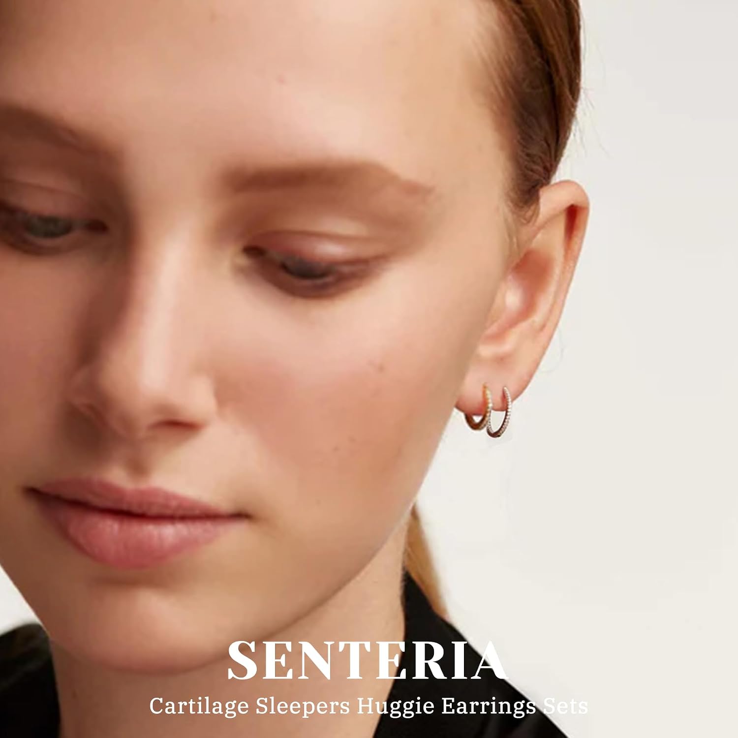 Thumbnail 3 de Senteria 5 Paar Creolen aus Silber für Damen – kleine Silberne Creolen Ohrringe hypoallergen (8/10/12/14/16 mm)