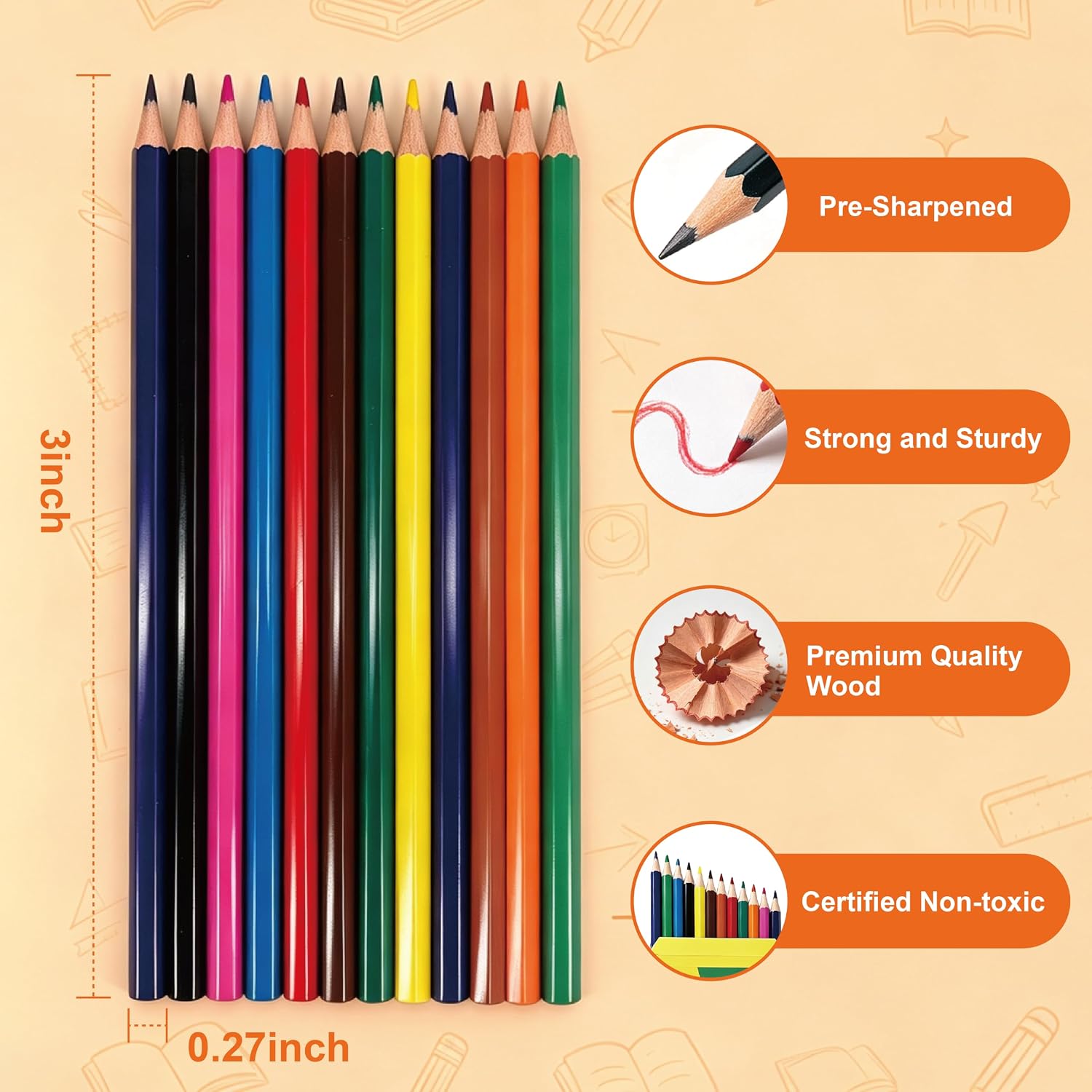 Detalle 2 de Colored Pencils 432-Count Set