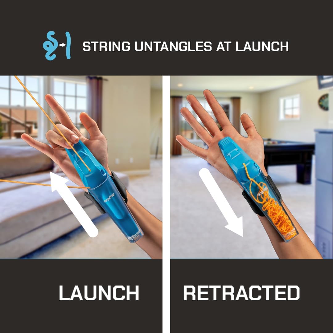 Thumbnail 2 de ZipString Aracna Web-Shooter: Glow-in-the-Dark Telarañas for Real-World Hero Play