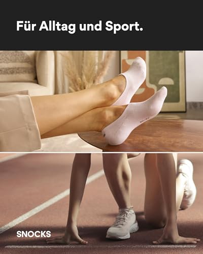 Thumbnail 6 de Snocks Füßlinge Damen & Herren aus Bio-Baumwolle, 6 Paar – unsichtbar im Schuh
