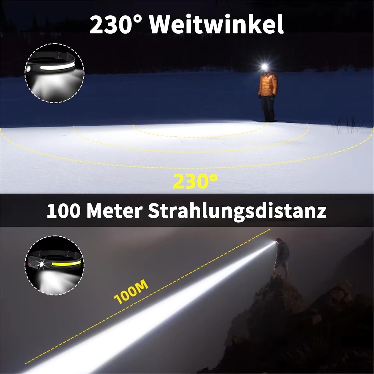 Thumbnail 1 de Reiteag Adventure Light 2.0 Stirnlampe LED 🕶