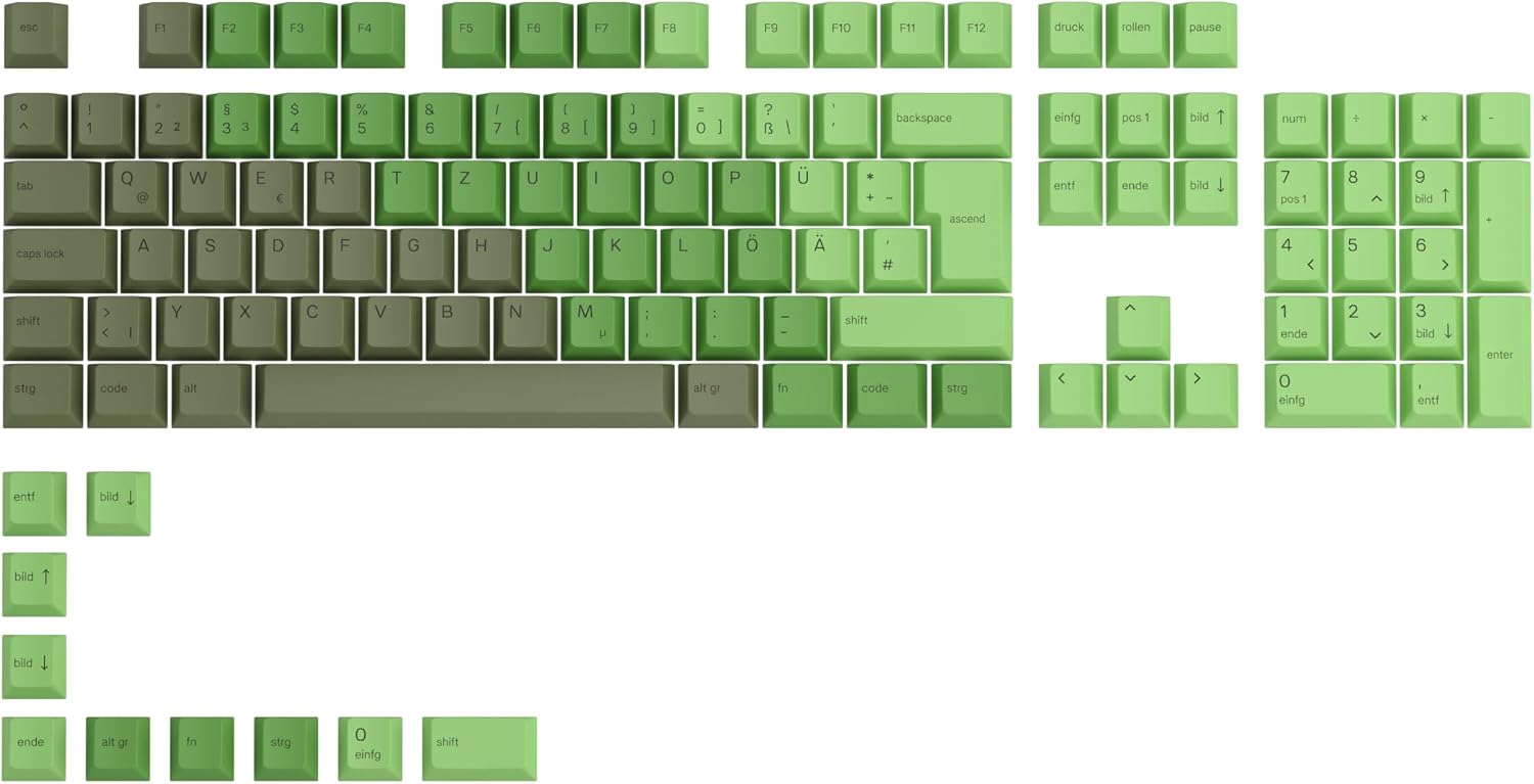Thumbnail 6 de GLORIOUS Gaming 115 keycaps GPBT perfil Cherry