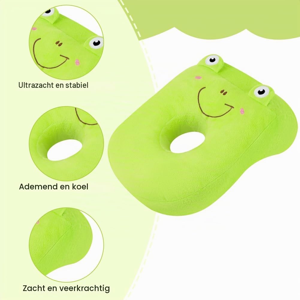 Detalle de AOOSA 5226968 piercingkussen met ademende opening en parelkatoenvulling