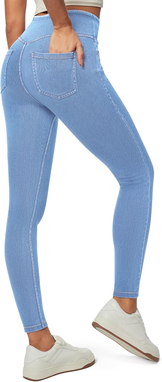 Thumbnail 6 de Heathyoga Stretchy Jeans High Waist Tummy Control