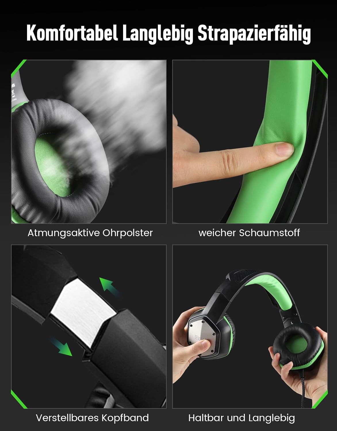 Thumbnail 6 de EKSA E1000 Gaming Headset 250g
