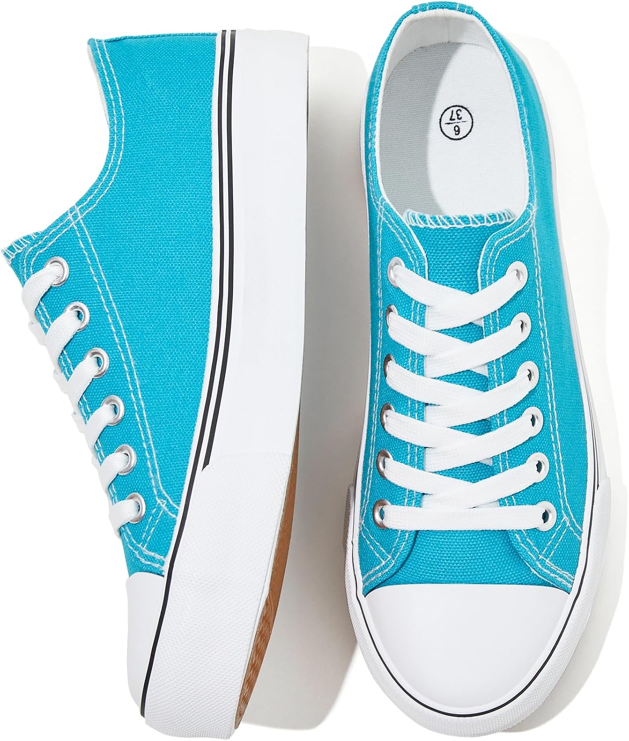 Thumbnail 2 de FRACORA Womens Canvas Low Top Sneakers