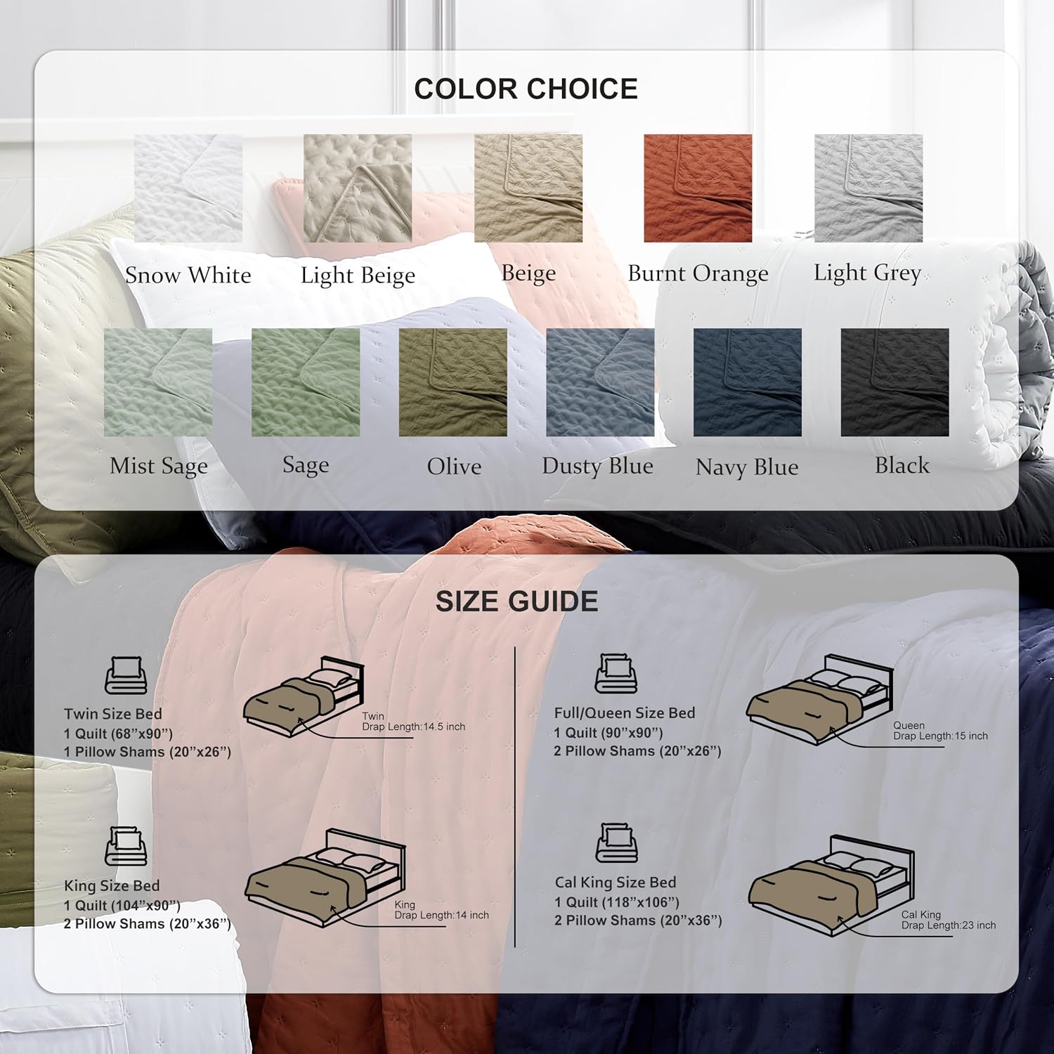 Thumbnail 6 de ROARINGWILD Twin Quilt Set, 68 x 90 Inches