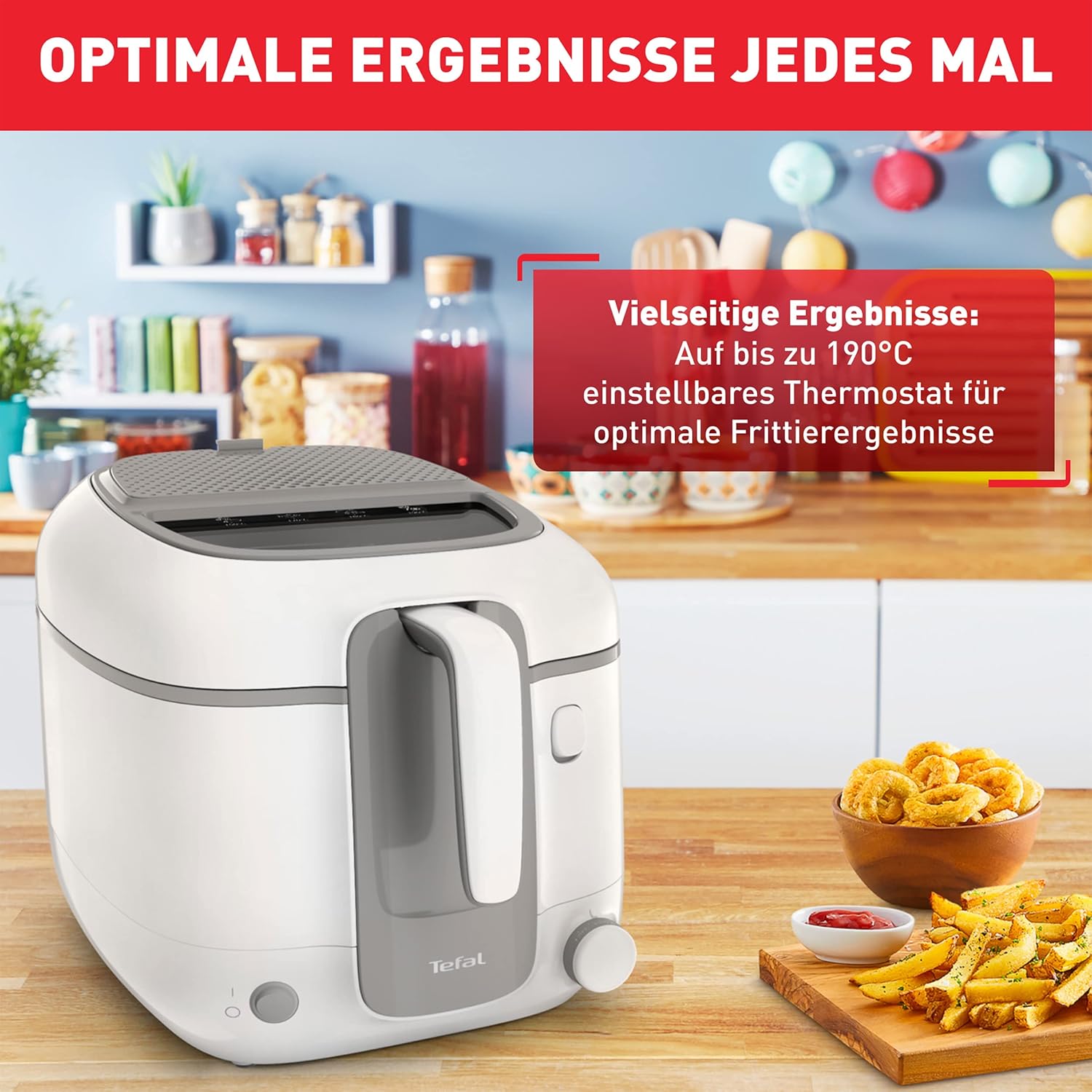 Thumbnail 2 de Tefal Fritteuse Super Uno Access FR3100 – 2,2 L Fassungsvermögen, spülmaschinengeeignete Teile, Geruchsfilter