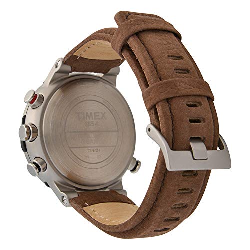 Detalle de Timex Intelligent Quartz Tide-Temp-Compass T2N721: Reloj de 45 mm para hombre