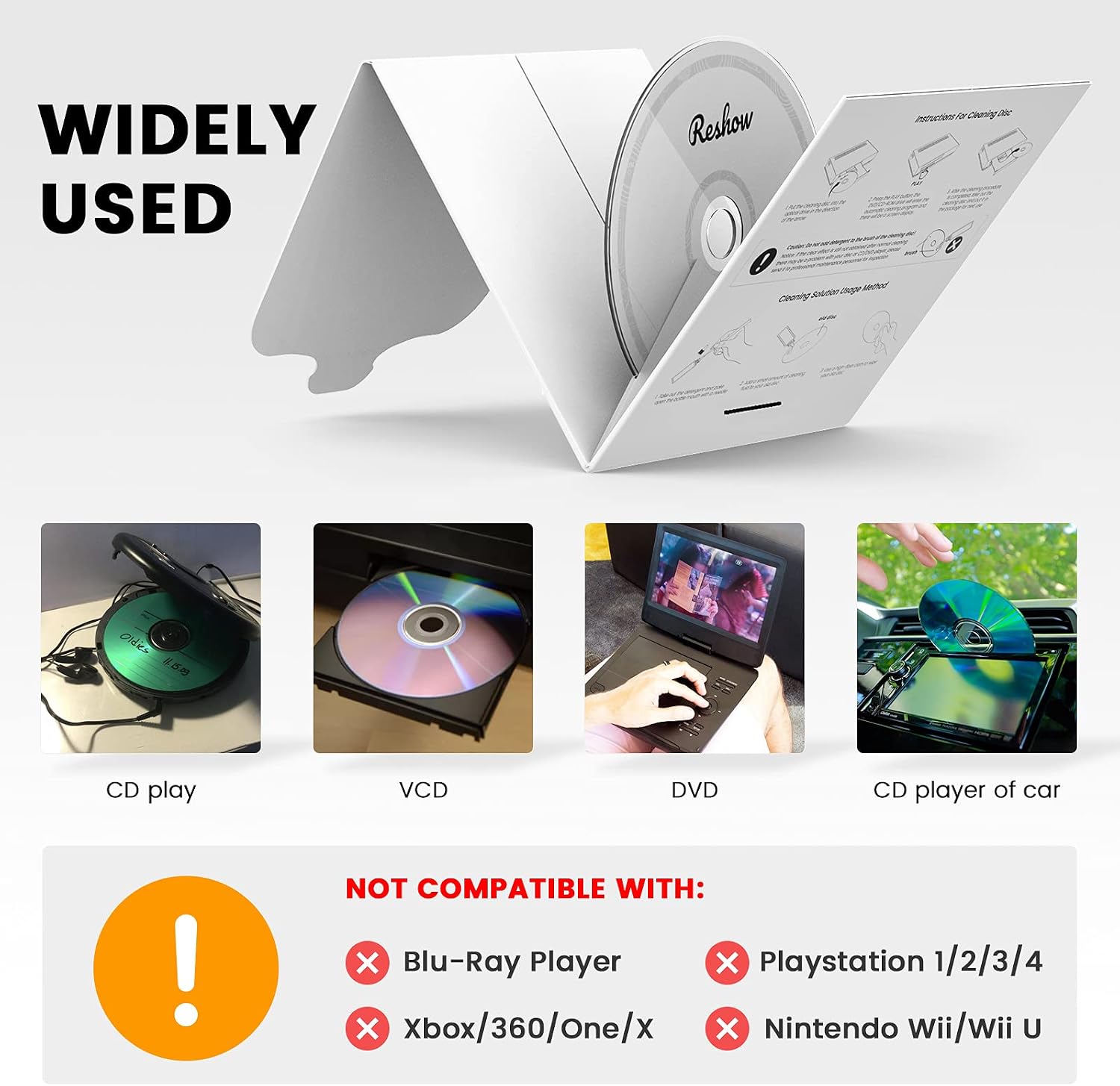 Thumbnail 4 de Reshow CD Player Cleaner 30 uses
