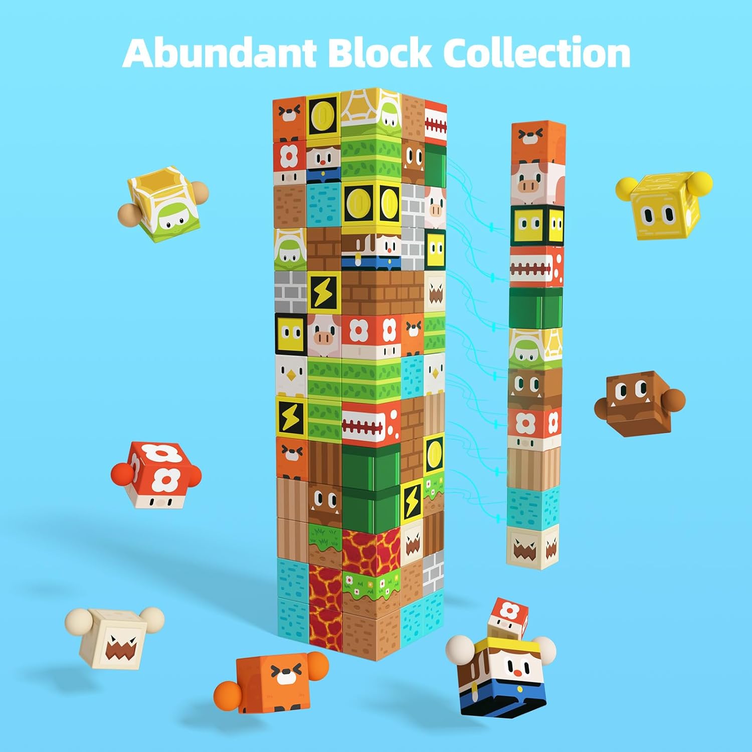 Thumbnail 3 de GobiDex 100 PCS Magnetic Blocks – Educational Sensory Building Toy for Kids 3+