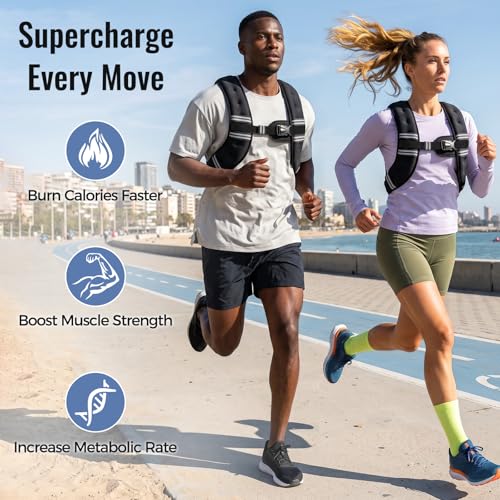 Thumbnail 1 de Zeerun Weighted Vest: Ergonomic, Adjustable Weight for Walking, Running, and Strength Training