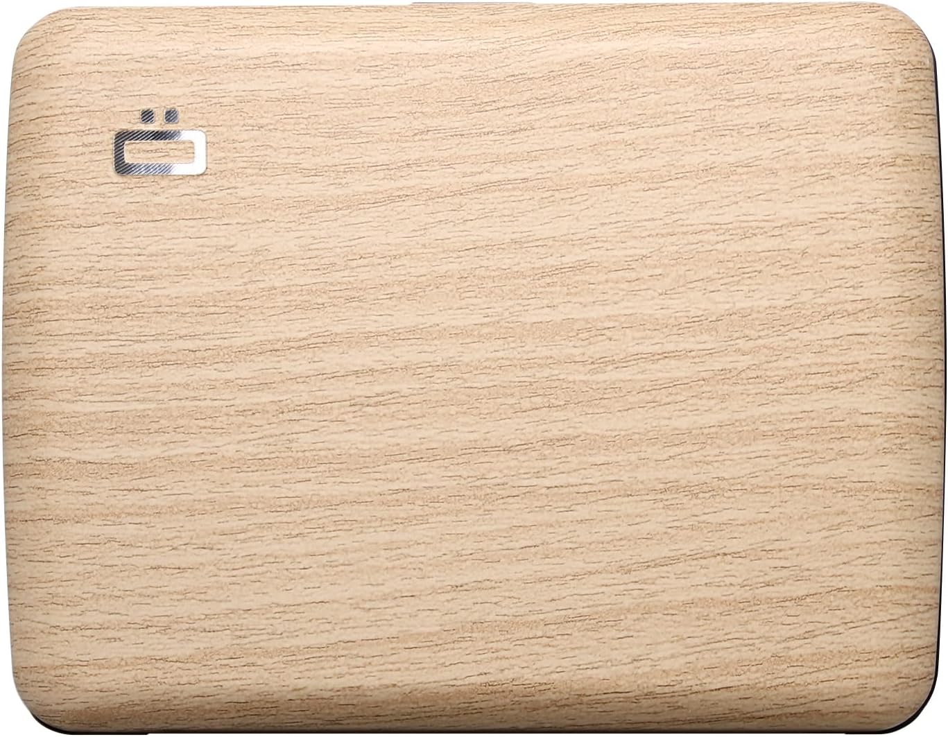 Detalle de ÖGON -DESIGNS- Portefeuille en Aluminium Oslo Large (Smart Case) — sécurité et grande capacité