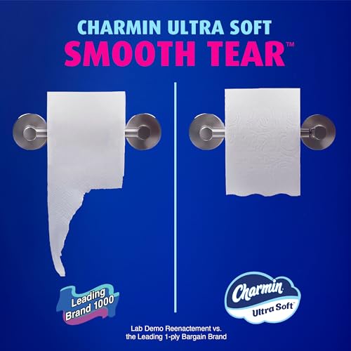 Thumbnail 7 de Charmin Ultra Soft Toilet Paper, 12 Mega Rolls (24 Regular Rolls) - 2-Ply Comfort & High Absorbency