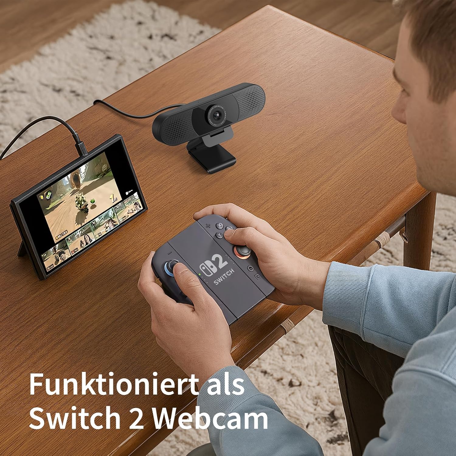 Thumbnail 6 de EMEET C960 1080P Webcam mit Dual‑Mikrofon 🎥