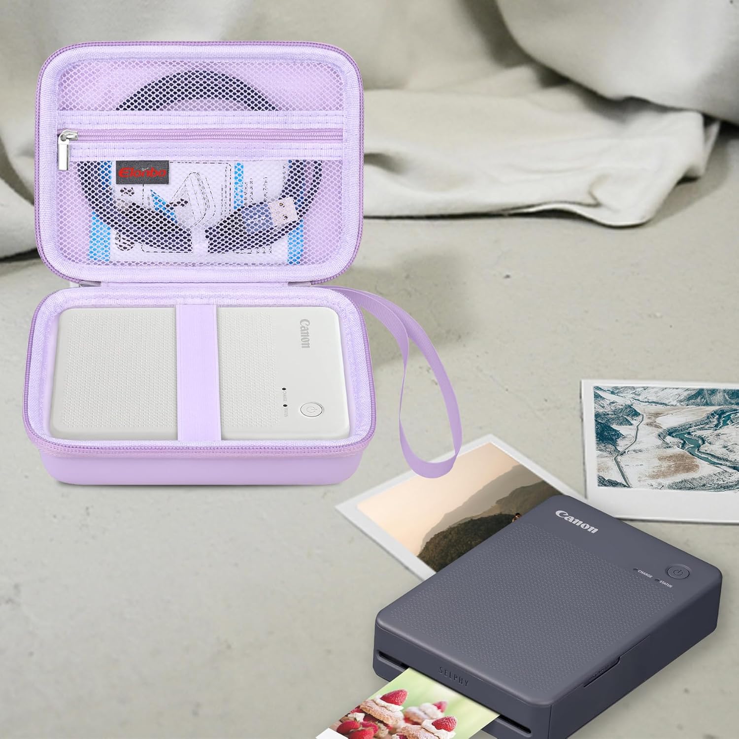 Thumbnail 6 de Elonbo Carrying Case for Canon SELPHY Square QX10 1