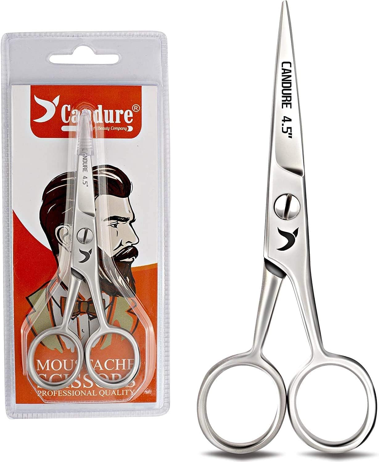 Detalle de Forbici Baffi Barba Naso e Orecchie Depilazione Capelli per Neonati – Strumento 4,5
