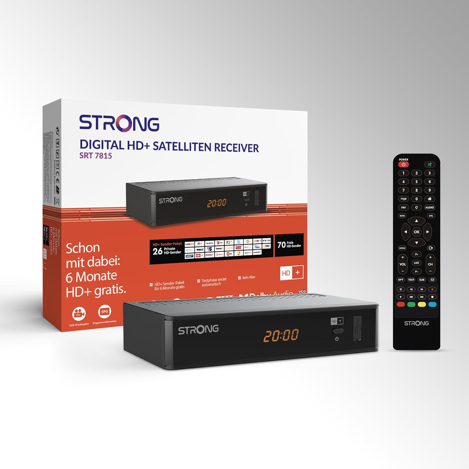 Thumbnail 6 de STRONG SRT7815 Satelliten-Receiver 6 Monate