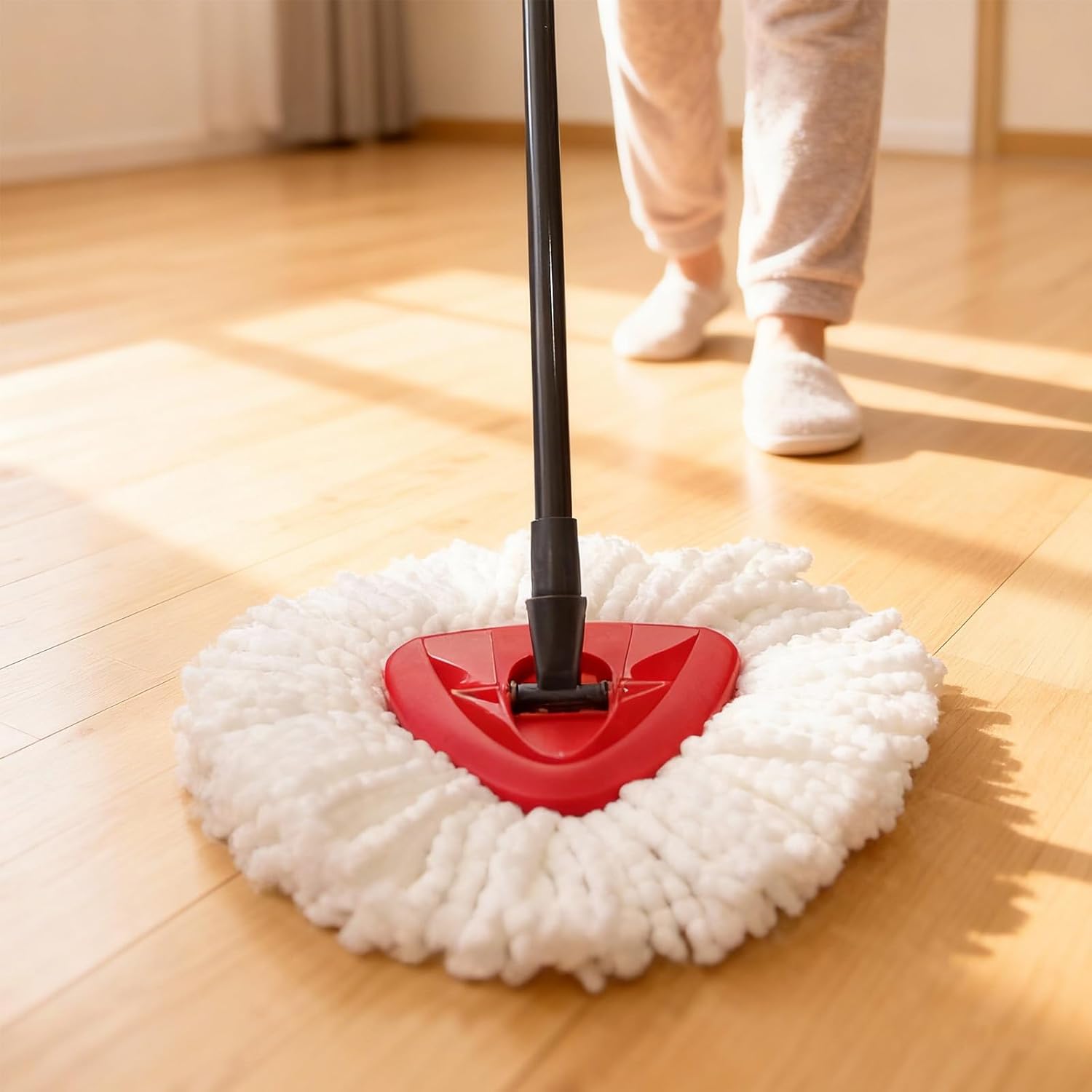 Detalle de 4-Pack Microfiber Mop Head Replacements for O-Ceda Easywring Single-Bucket System