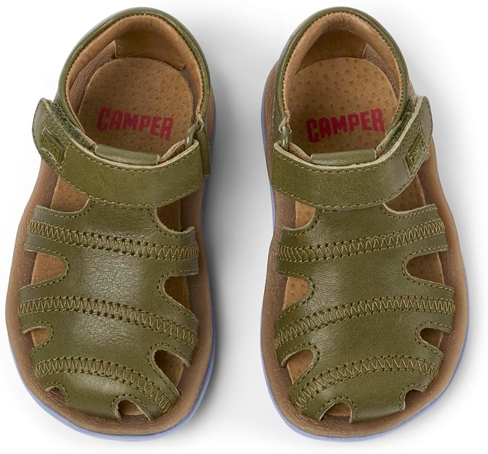 Thumbnail 3 de Camper Baby Jungen Bicho 80372 Fisherman in Mittelgrün – Leder-Boot für kleine Füße