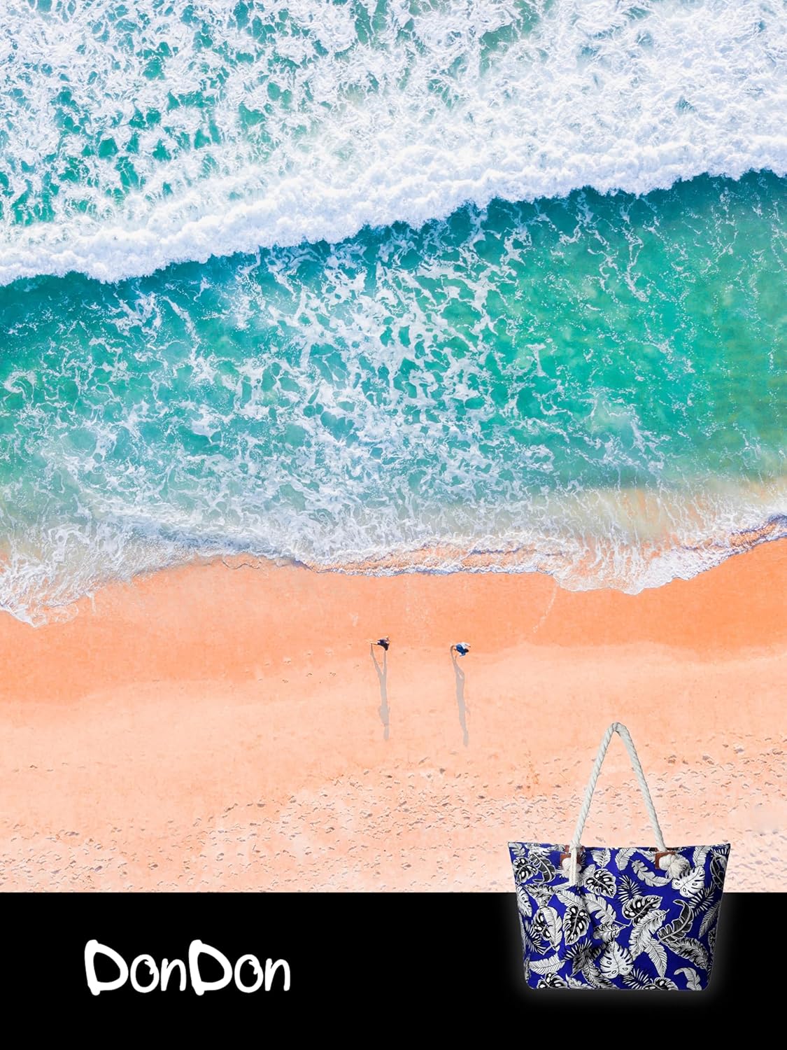 Thumbnail 5 de DonDon Borsa da spiaggia grande 58 x 38 x 18 cm