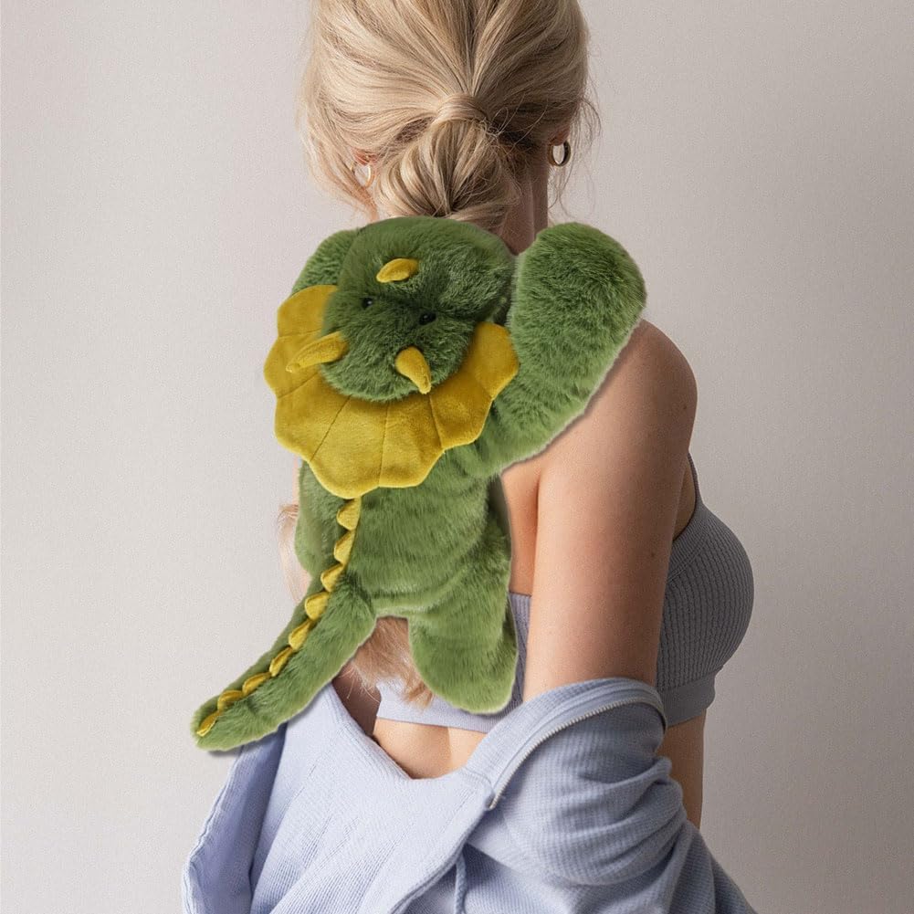 Detalle de BRTNUP Weighted Plush Animals: 30cm Dinosaur Hugging Pillow for Anxiety Relief and Sleep Support