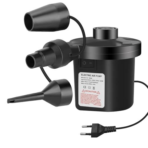 Jsdoin Inflador eléctrico 2 en 1