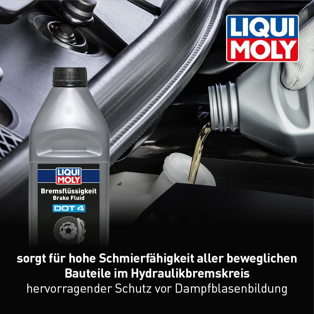Thumbnail 2 de LIQUI MOLY Bremsflüssigkeit DOT 4 – 1 L: Zuverlässige Hydraulik für Bremskreisläufe