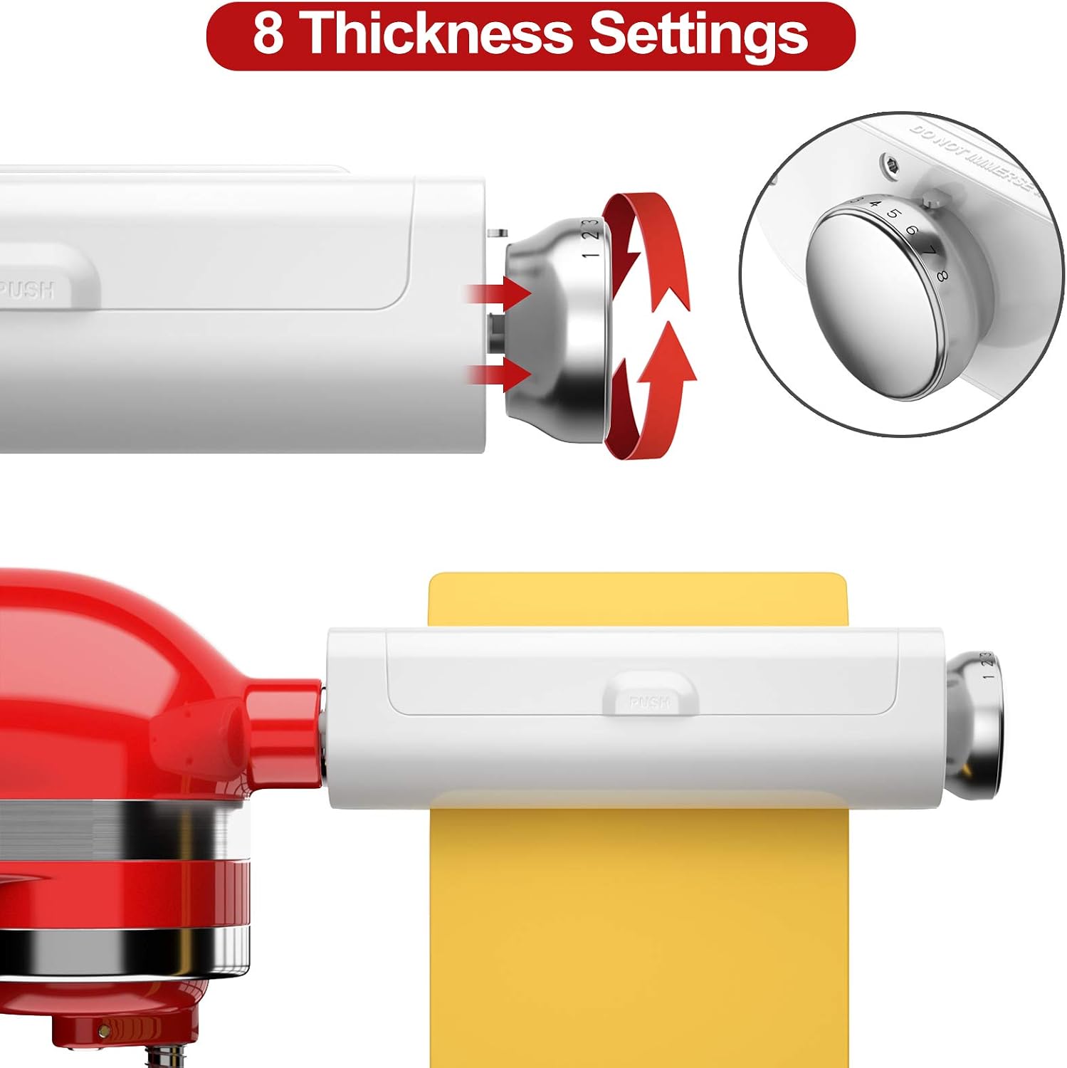 Detalle 2 de RETHONE Pasta Maker Attachment, 3-in-1