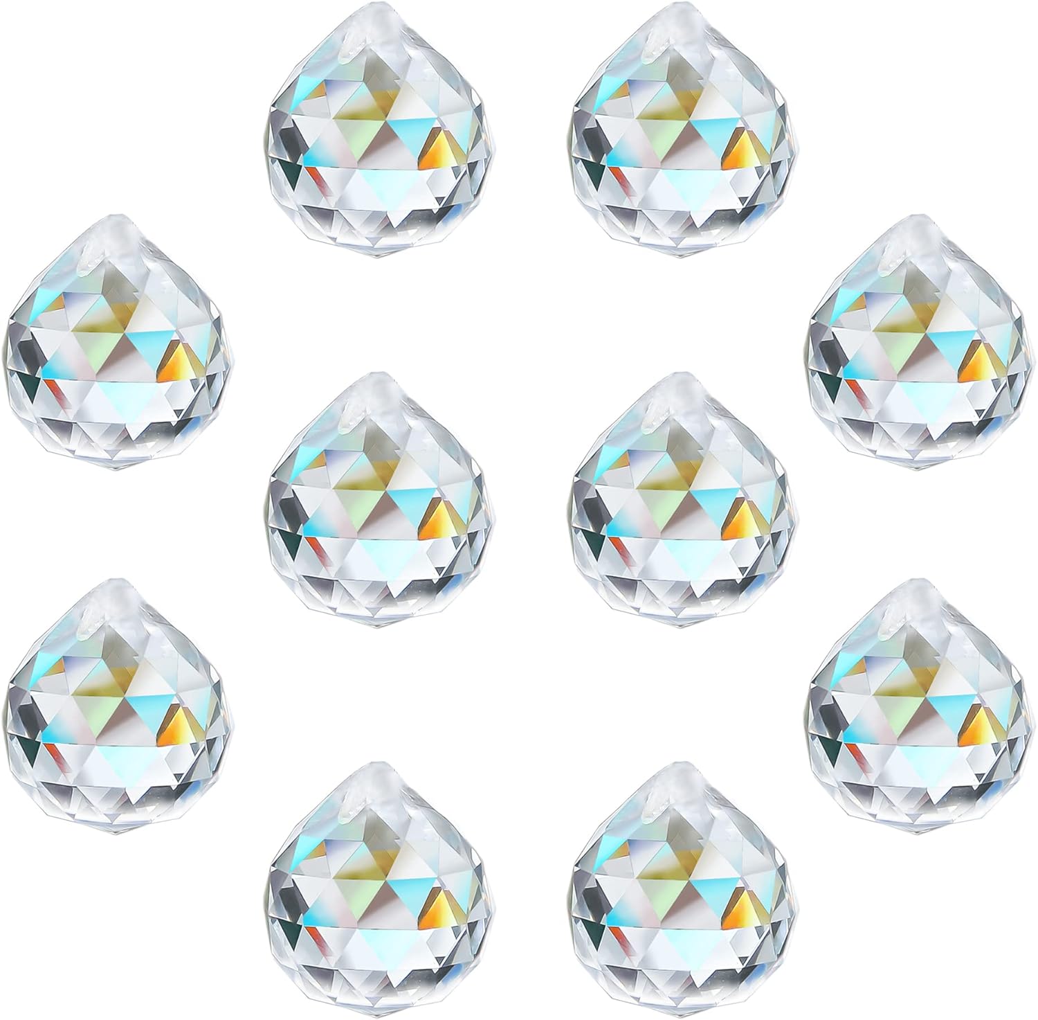 Thumbnail 6 de H&D HYALINE & DORA 40 mm Kristallkugel Prism – 2er Set Regenbogen Sonnenfänger