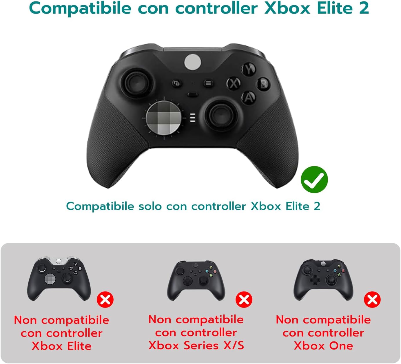 Detalle de Mcbazel Joystick Analogico per Xbox Elite 2