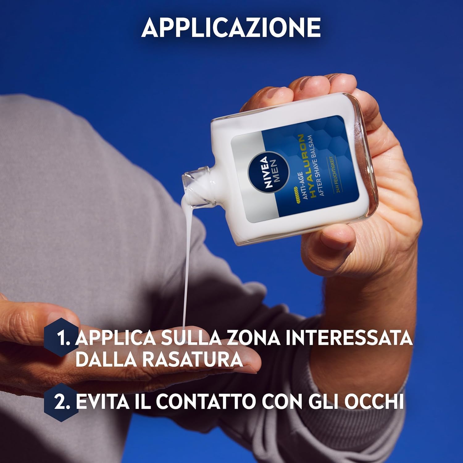Thumbnail 3 de NIVEA MEN Anti-Age Hyaluron balsamo dopobarba uomo con acido ialuronico, 100 ml