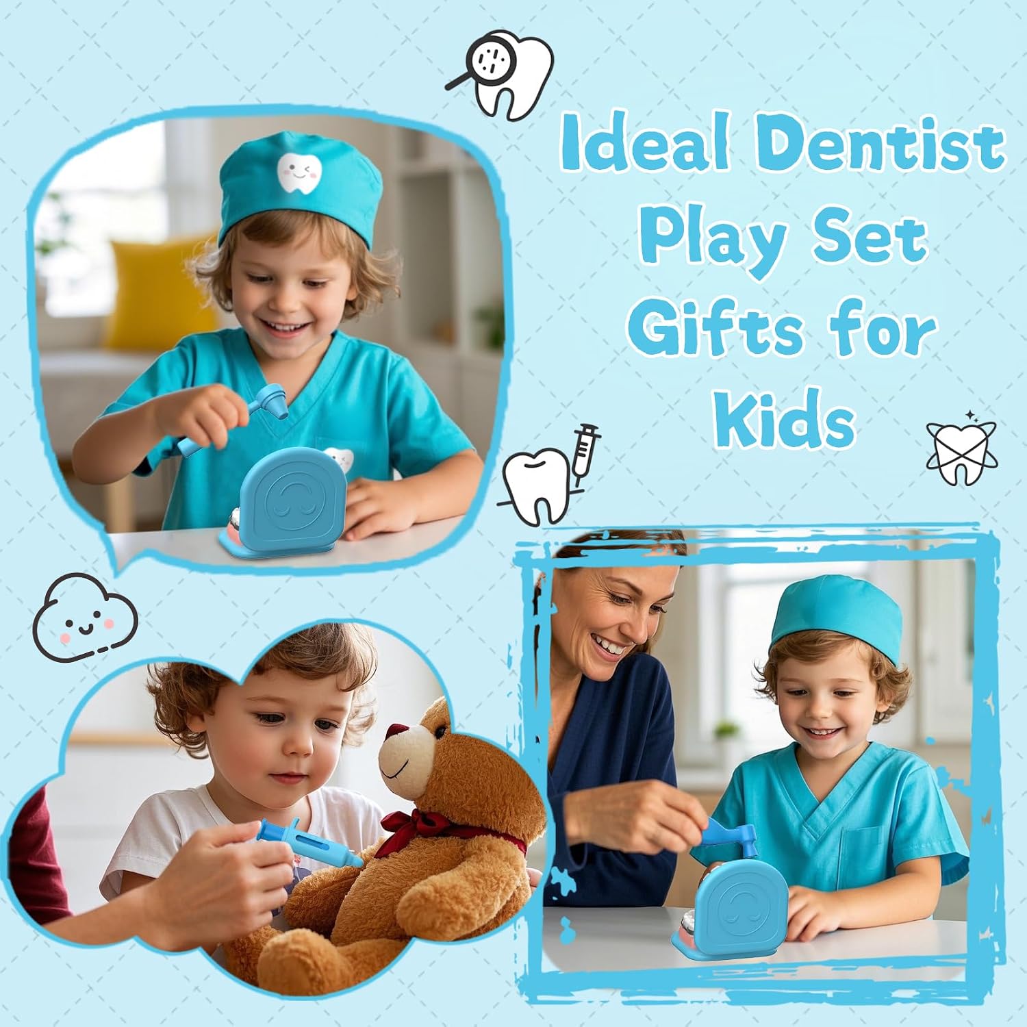 Thumbnail 6 de Dentist Role Play Set for Toddlers 3-5