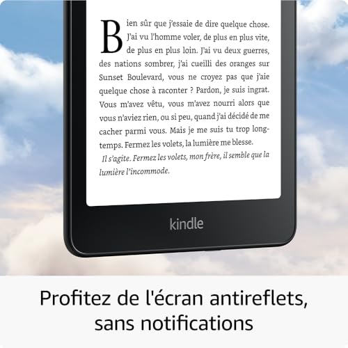 Thumbnail 4 de Amazon Kindle Paperwhite Signature Edition (Nouvelle génération) – 32 Go, éclairage automatique, charge sans fil, noir métallisé