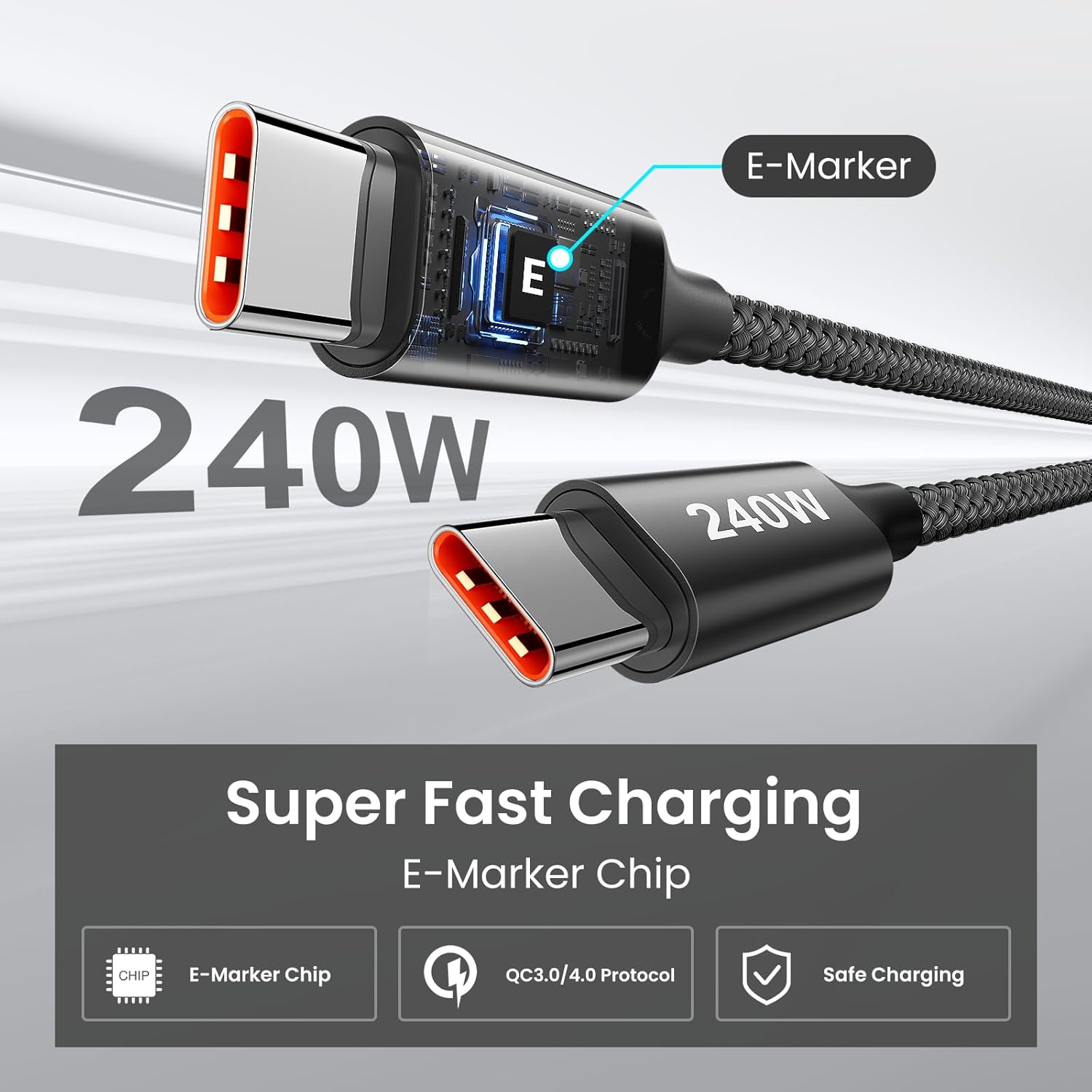 Thumbnail 1 de etguuds 240W USB C Cable 🔌