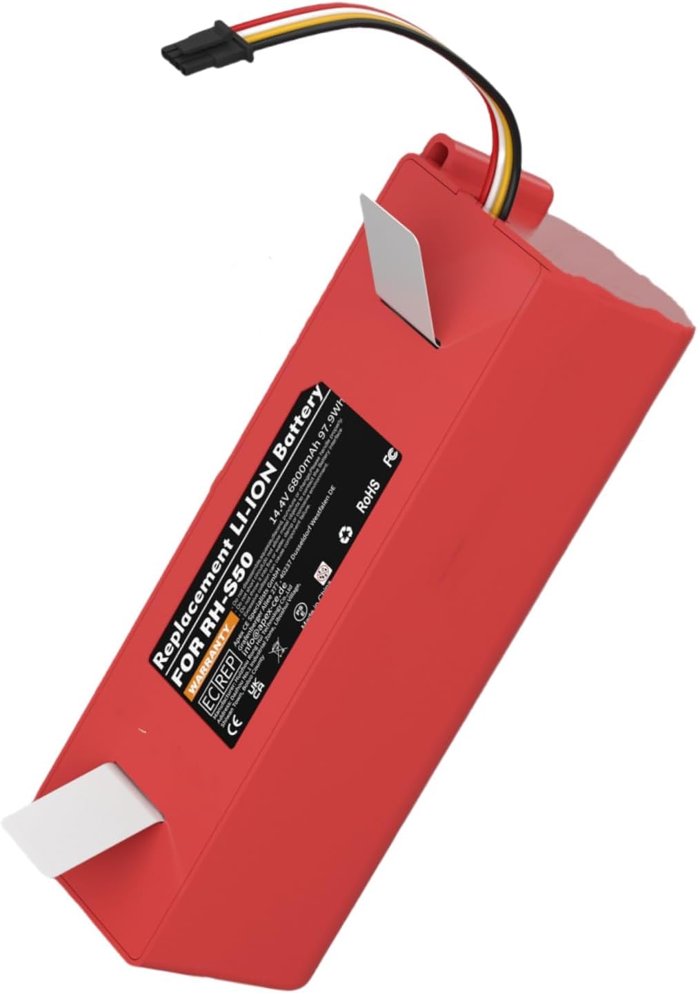 Detalle de GGiking Akku für Xiaomi Roborock 14,4V 6800 mAh