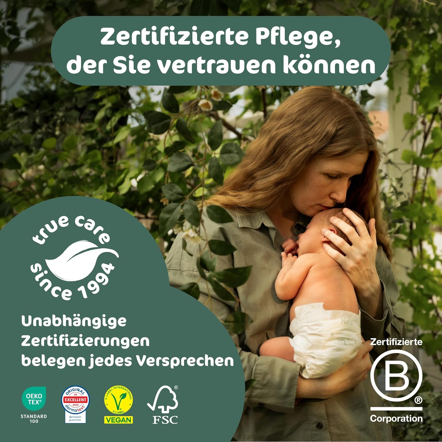 Detalle 2 de Naty FreeMovers Baby Pants Windeln Größe 5 (12–18 kg), 80 Stück – hautverträglich, saugstark & auslaufsicher