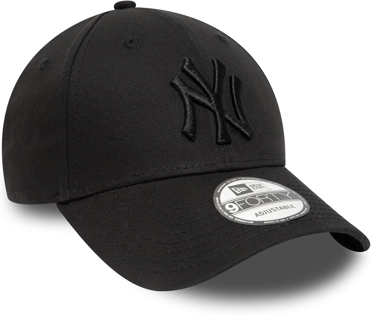 Detalle de New Era 1.0 League 940 Neyyan Cappello Unisex-Adulto – Black, 100% Cotone, One Size