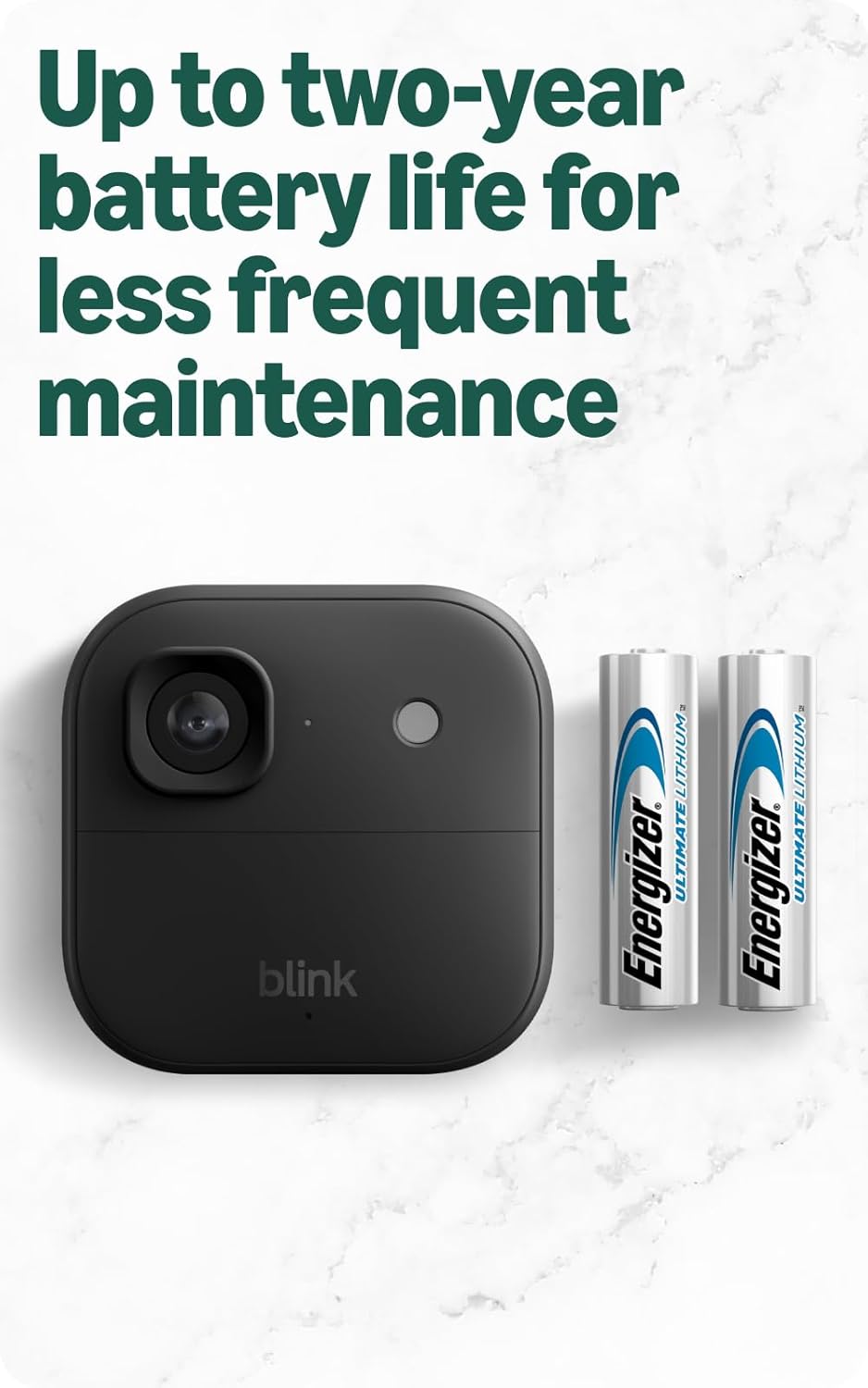 Detalle de Blink Outdoor 2K+ (Newest Model) Wireless Security Camera