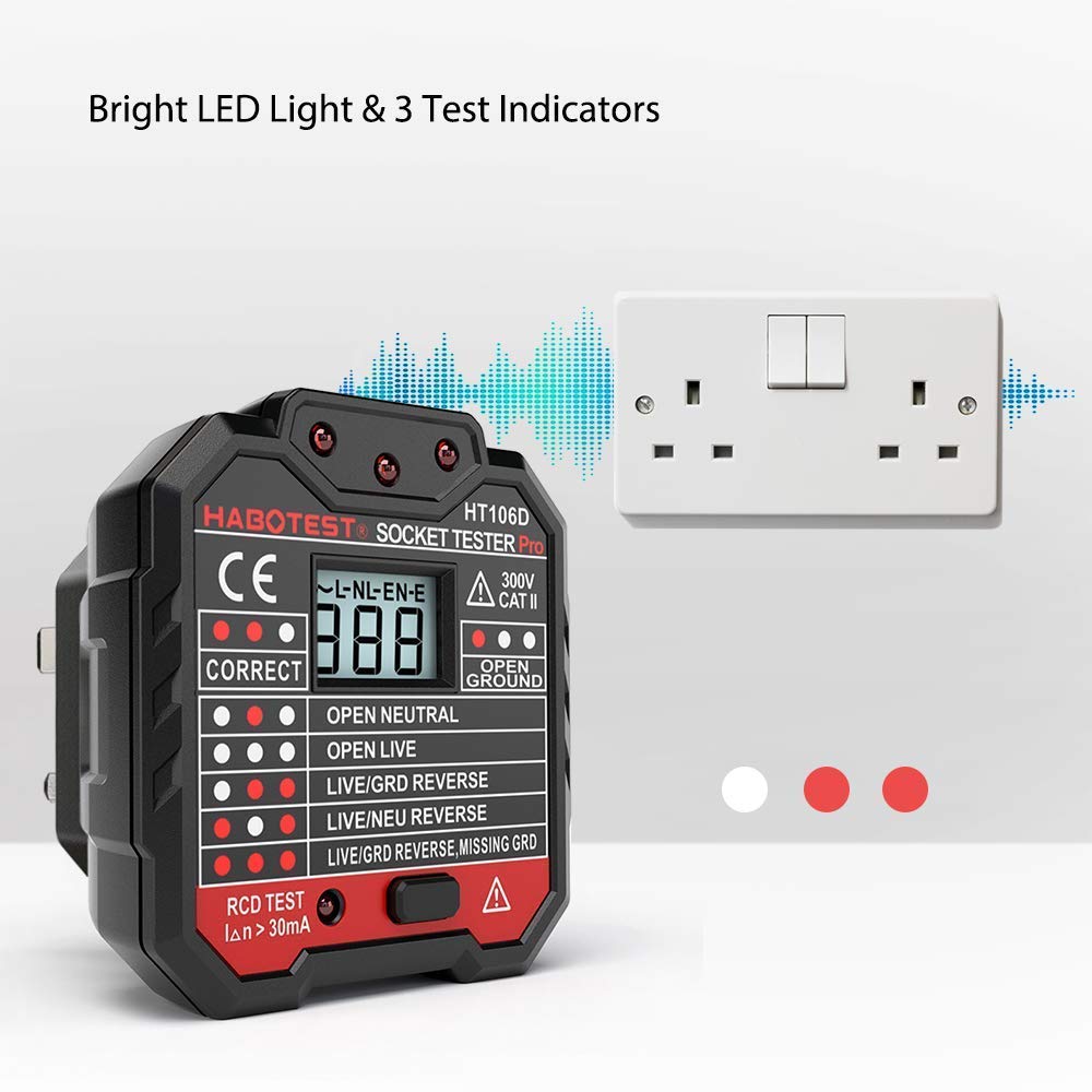 Thumbnail 4 de QUILLE Socket Tester with LCD UK Plug