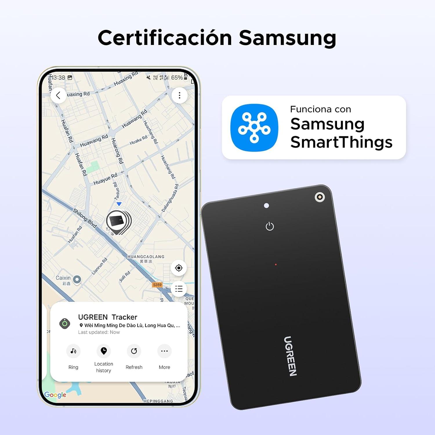 Detalle 2 de UGREEN FineTrack Slim S localizador Bluetooth 1,7 mm