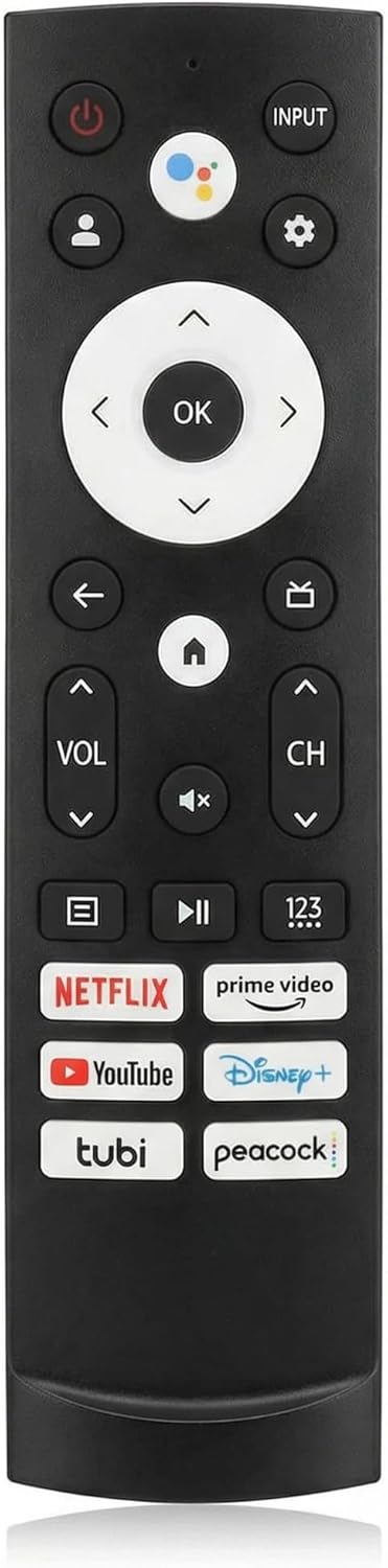 Detalle de Hisense Google TV Remote with Voice Control and Bluetooth