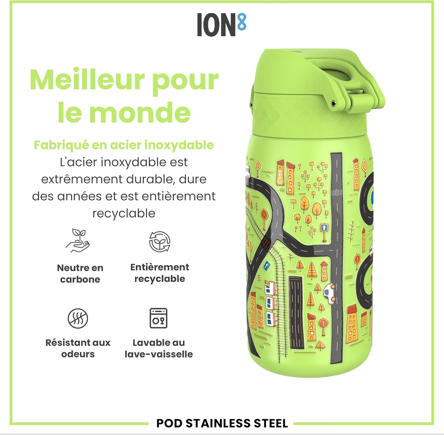 Thumbnail 4 de Ion8 Gourde Enfant 400ml 🥤