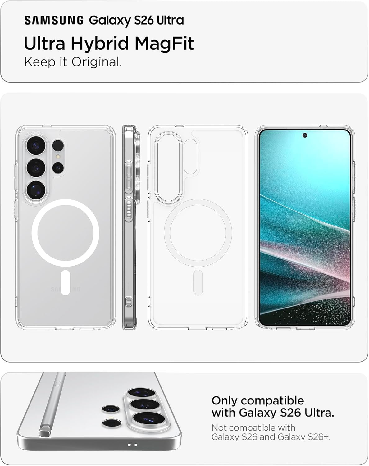 Thumbnail 2 de Spigen Galaxy S26 Ultra Case Ultra Hybrid