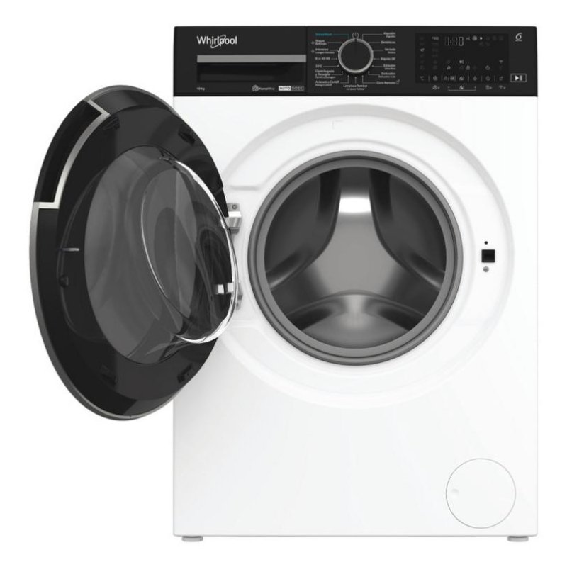 Detalle 2 de Whirlpool WPM 07W ADS SPT: Lavadora frontal 10 kg, 1400 rpm, WiFi y autodosificación