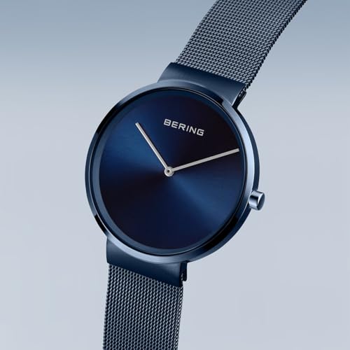 Thumbnail 2 de BERING Montre Unisexe à Quartz Collection Classic 39 mm – Acier Inoxydable, Verre Saphir, 5 ATM, Marron/Or Rose